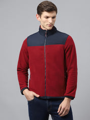 Fleeced Upper with Taffeta