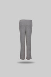 Bonded-Fleece Embroidered Trouser