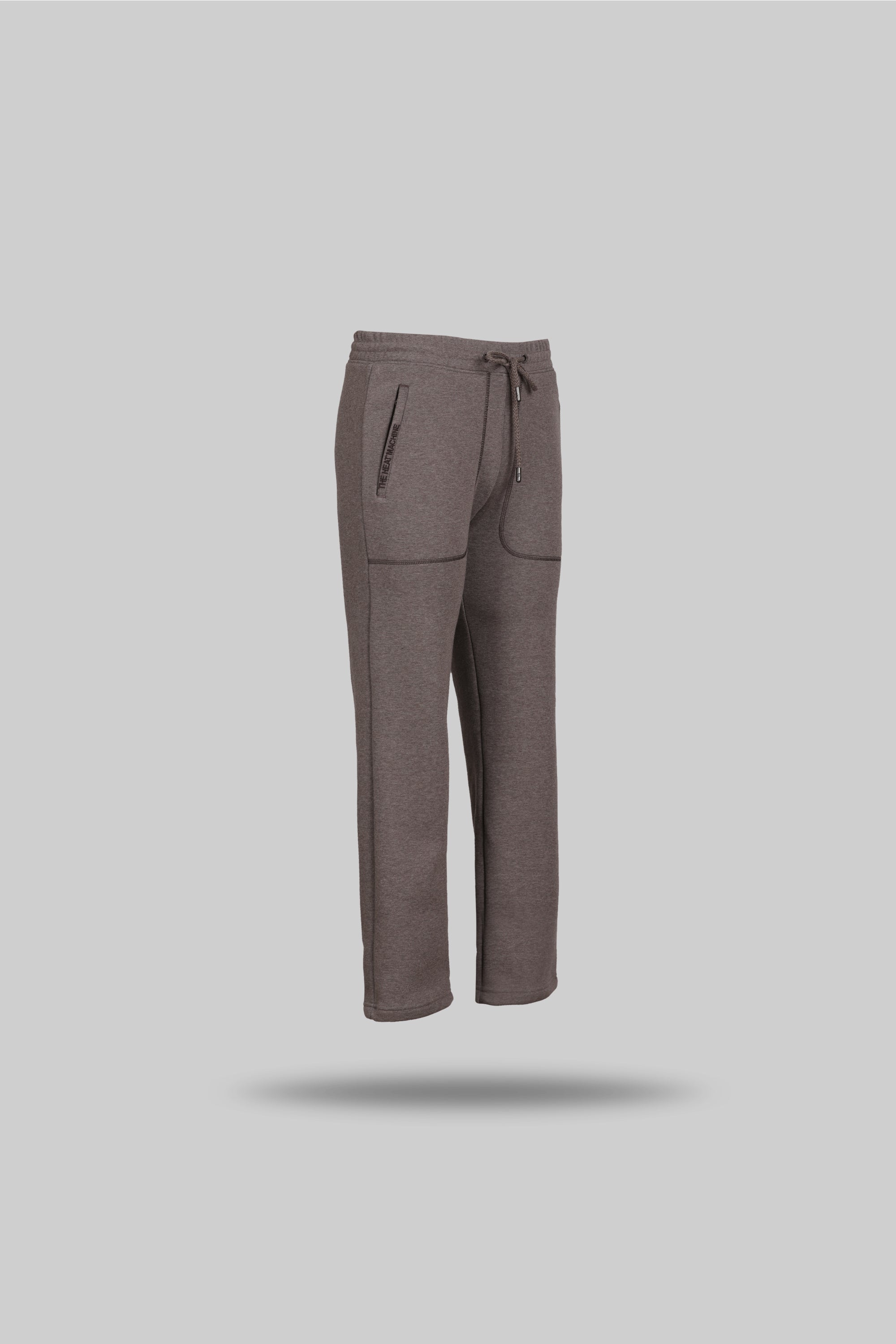 Bonded-Fleece Embroidered Trouser