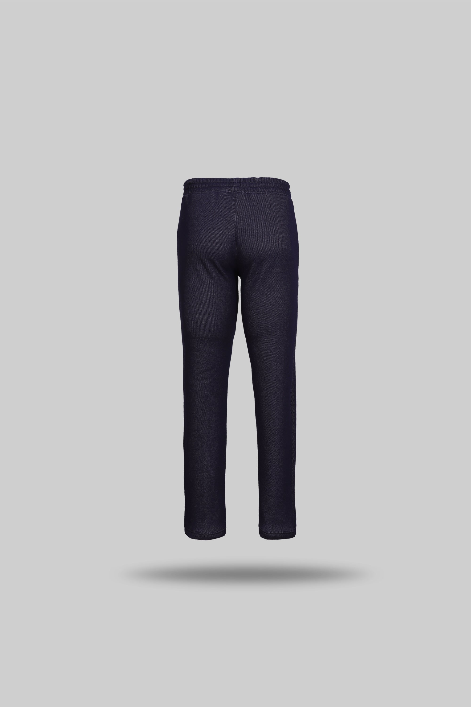 Bonded-Fleece Embroidered Trouser