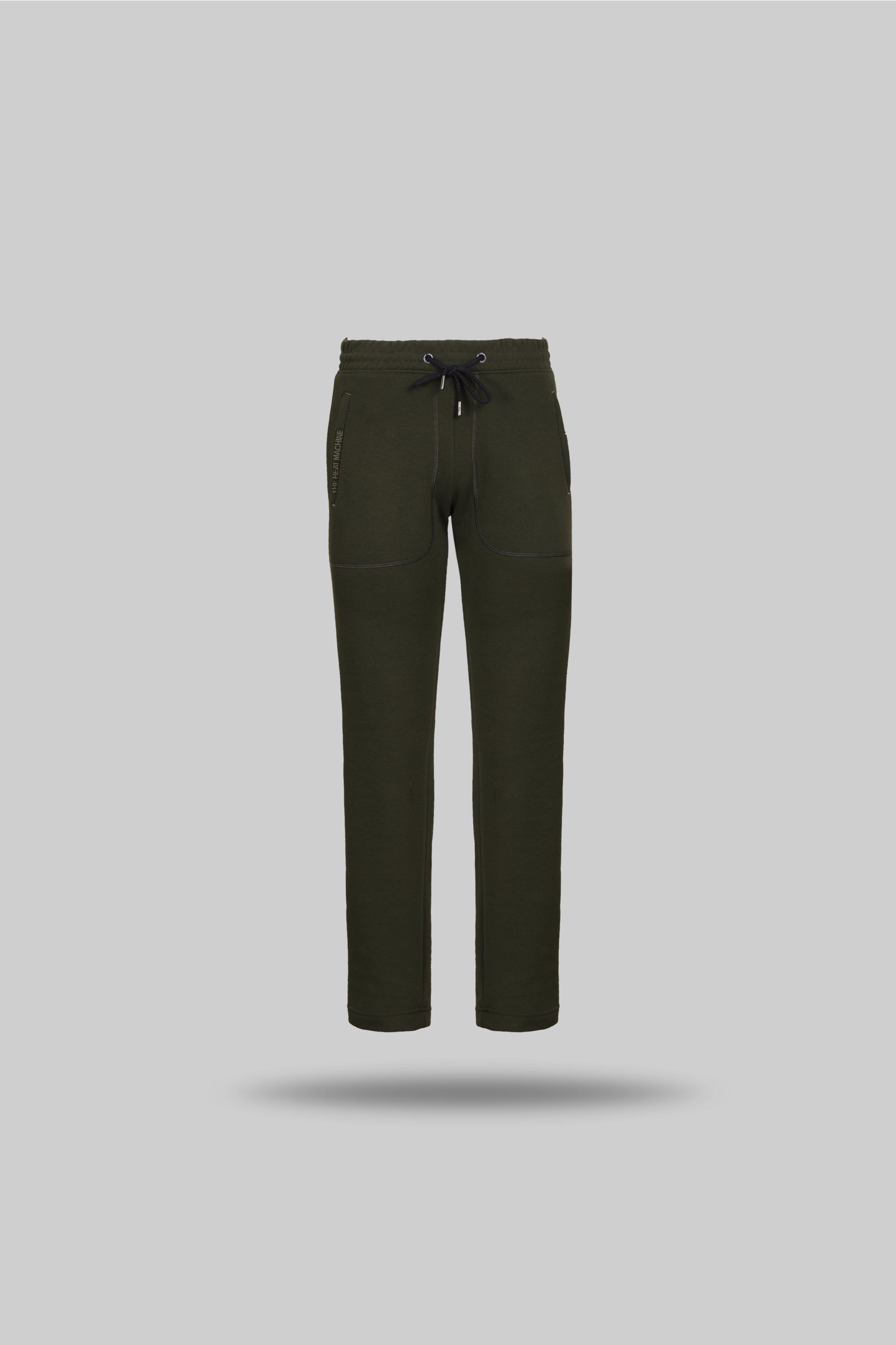 Bonded-Fleece Embroidered Trouser