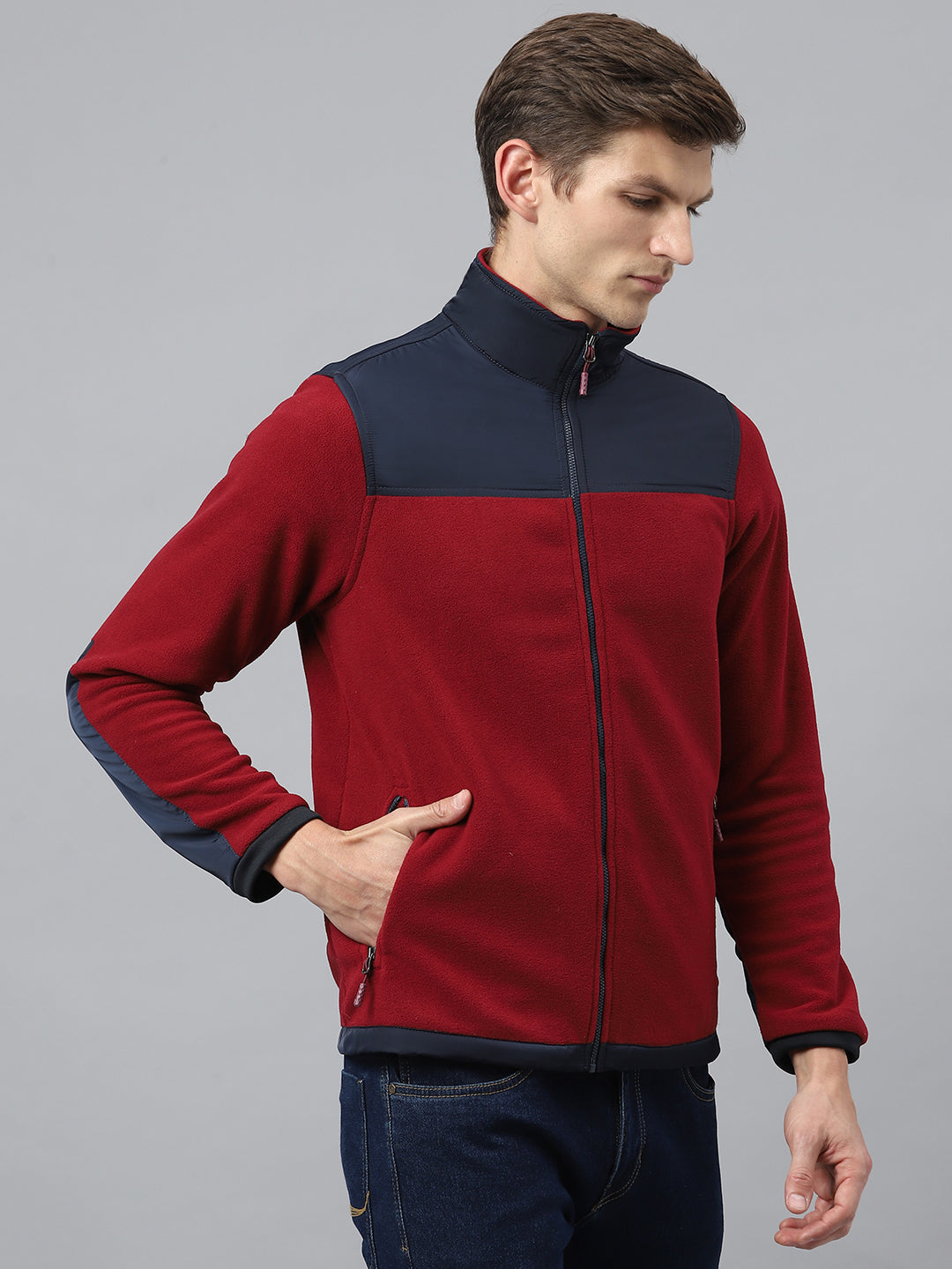 Fleeced Upper with Taffeta